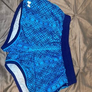 Blue Addis’s shorts!